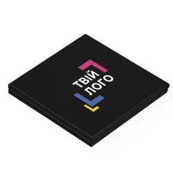 Дзеркальце компактне складне Glaz 5.9х6.1х0.6 см з лого