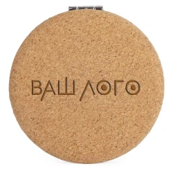 Дзеркальце компактне складне Jolly 7.2х1.8 см з логотипом