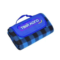 Водонепроницаемый плед Picnic с логотипом 120х138 см