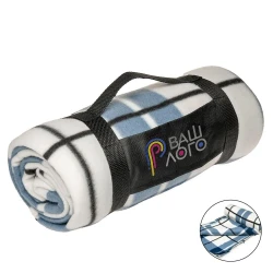 Плед полар-флисовый с вашим логотипом 1800х1270 мм