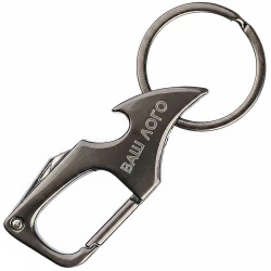 Брелок-мультитул 3-в-1 Bella металевий 80х32х6 мм з вашим лого