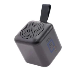Мини блютуз колонка CUBE 3W с логотипом