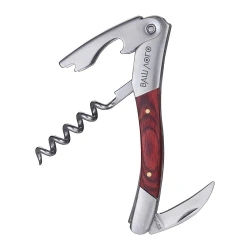 Штопор з нержавіючої сталі  Bordeaux с  ножом сомельє під друк вашого лого