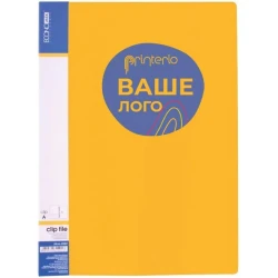 Папка-швидкозшивач А4 пластикова CLIP А з Вашим лого