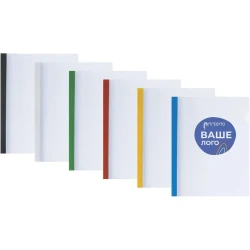 Папка А4 Economix с планкой-зажимом 15 мм 2-95 листов с логотипом