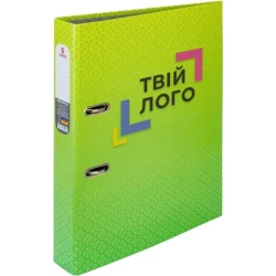 Папка-регистратор Optima А4 5 см с печатной обложкой с логотипом