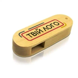 Деревянная флешка USB 2.0 с логотипом 16 Gb