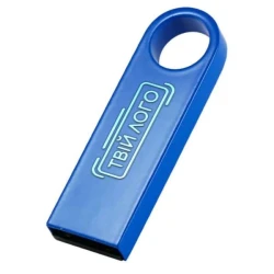 Флешка металлическая Uno USB 2.0 с логотипом 32 Gb