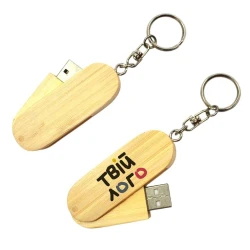 Деревянная флешка USB 2.0 с вашим логотипом 64 Gb