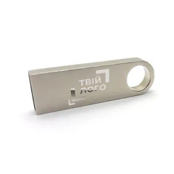 Флешка металлическая Уран USB 3.0 с логотипом 32 Gb