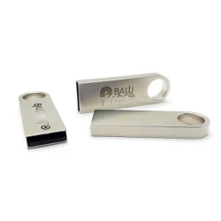 Флешка металлическая Уран USB 2.0 с логотипом 4 Gb