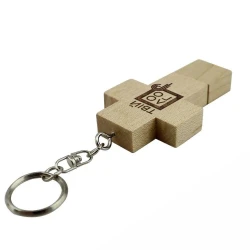 USB-Флешка на 16Gb в форме креста с логотипом