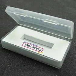 Арт: PCREDITCARDBOX1 Пластмасовий футляр для флеш-карти PLASTIC BOX з логотипом