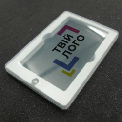 Арт: PCREDITCARDBOX2 Пластмасовий футляр для флеш-карти PLASTIC BOX з логотипом