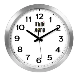 Часы настенные TimeWheel 40 см с вашим логотипом