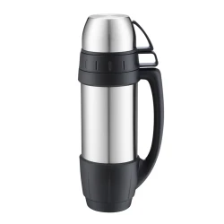 Стальной термос с логотипом 1200 мл