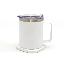 Чашка з підігрівом ThermoHub 15W з LED індикатором з логотипом Арт: 40021321