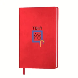 Блокнот в линию А5 Flexible мягкая обложка с логотипом