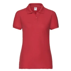 Теніска жіноча Fruit of the Loom 65/35 Polo 180g під ваше лого 
