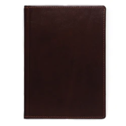 Ежеднивник А5 КОРТИНА недатированный, белый блок с логотипом