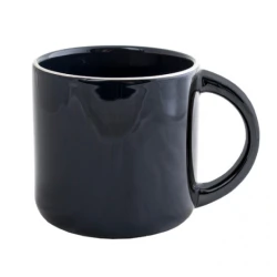 Керамическая чашка с ободком OLYMPIA 350 мл для Вашего лого