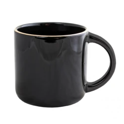 Керамическая чашка с ободком OLYMPIA 350 мл для Вашего лого
