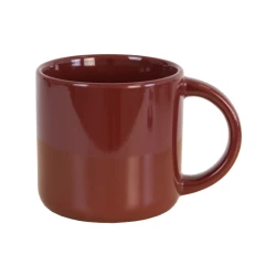 Керамічне горнятко Viola 390 мл з глянцевим покриттям з друком лого