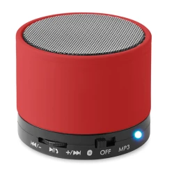 Портативна Bluetooth-колонка ROUND BASS Ø6x4,9 см з вашим лого