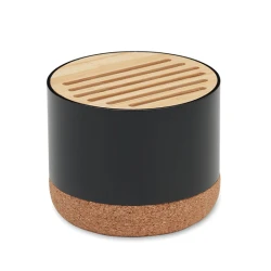Бездротова Bluetooth-колонка RUMBA 5.3, Ø6x4,9 см з вашим лого
