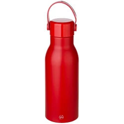 Бутылка для воды Jakob из переработанного алюминия с лого 700 мл