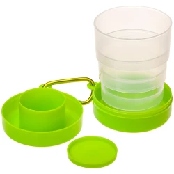 Склянка складана пластикова Dolly 220 мл  з логотипом