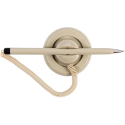 Ручка с логотипом шариковая на подставке Economix POST PEN