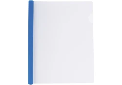Папка глянцева А4 з планкою-затиском 65 аркушів з логотипом
