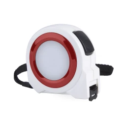 Рулетка Step з фіксатором, 3 метри, пластиковий корпус, стальна стрічка з логотипом