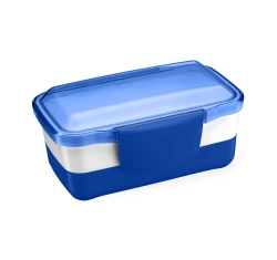 Ланч бокс пластиковый Leo c Вашим логотипом 950 мл